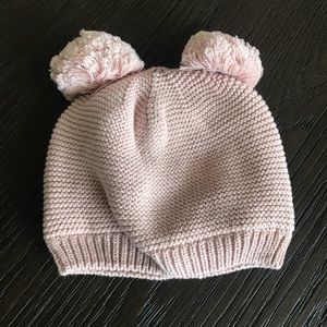 Baby Zara pompom Hat NWOT
